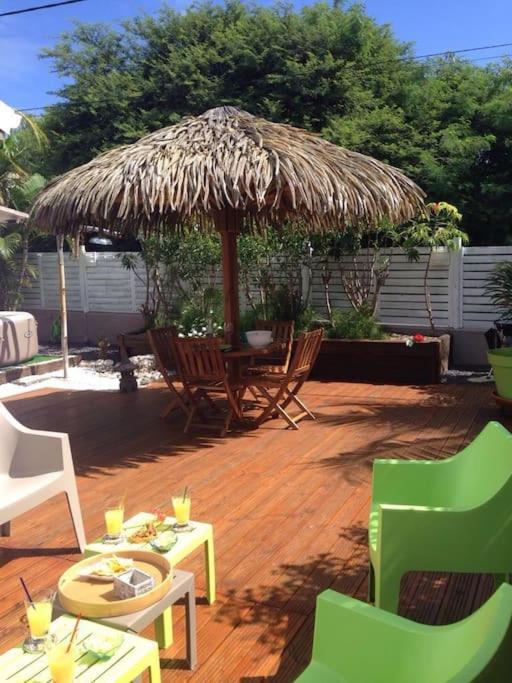Charmant Bungalow Un P'Tit Coin De Paradis سانت فرانسوا المظهر الخارجي الصورة