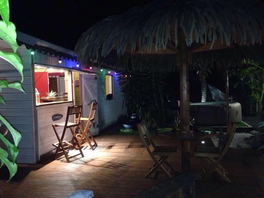 Charmant Bungalow Un P'Tit Coin De Paradis سانت فرانسوا المظهر الخارجي الصورة