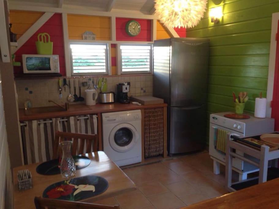 Charmant Bungalow Un P'Tit Coin De Paradis سانت فرانسوا المظهر الخارجي الصورة